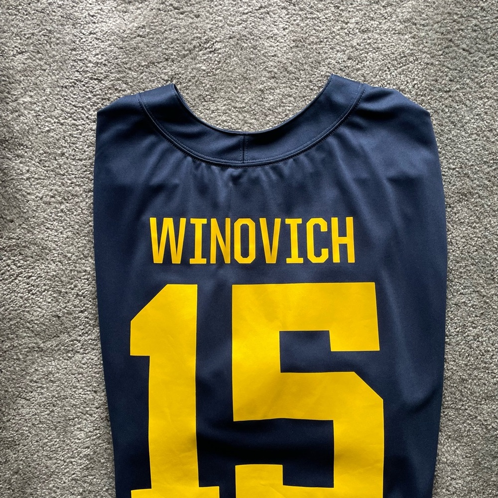 Michigan Wolverines Chase Winovich Jordan jersey xxl